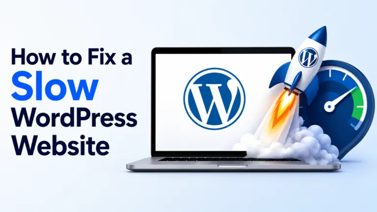 How to Fix a Slow WordPress Website