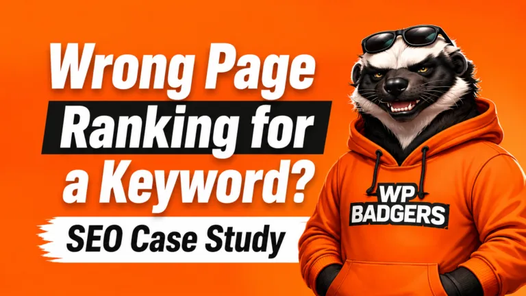 Wrong Page Ranking for a Keyword? SEO Case Study