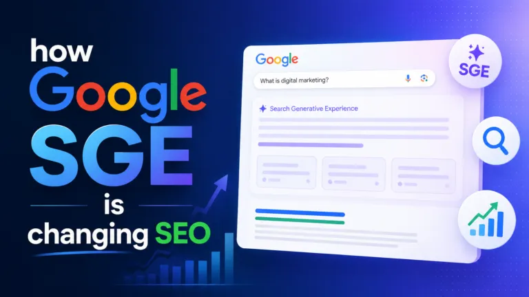 how Google SGE is changing SEO