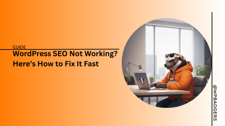 WordPress SEO Not Working Here’s How to Fix It Fast
