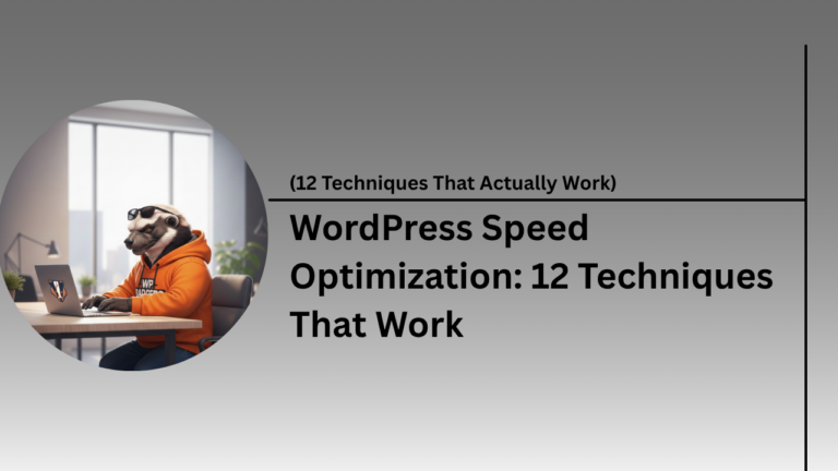A comprehensive guide to WordPress speed optimization for faster loading times.