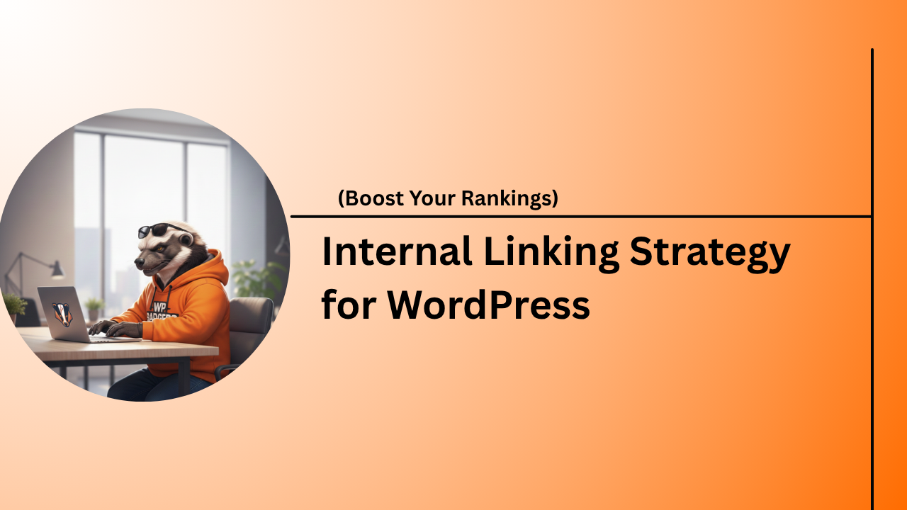 A comprehensive internal linking strategy for WordPress visual map showing interconnected pages