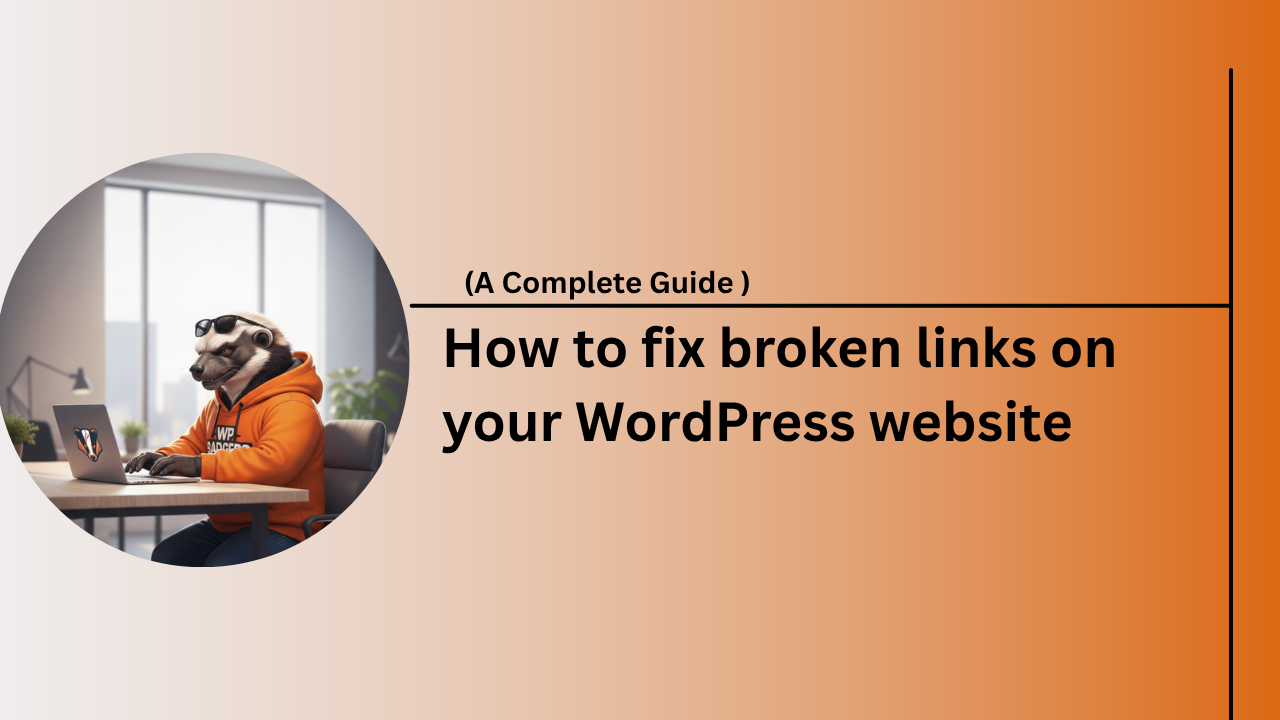 A comprehensive guide on how to fix broken links in WordPress for better SEO.