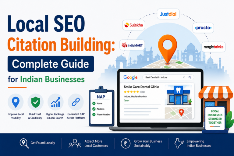 A step-by-step framework for Local SEO citation building for Indian businesses.