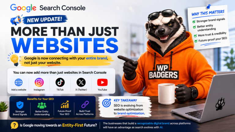 google search console new property type update