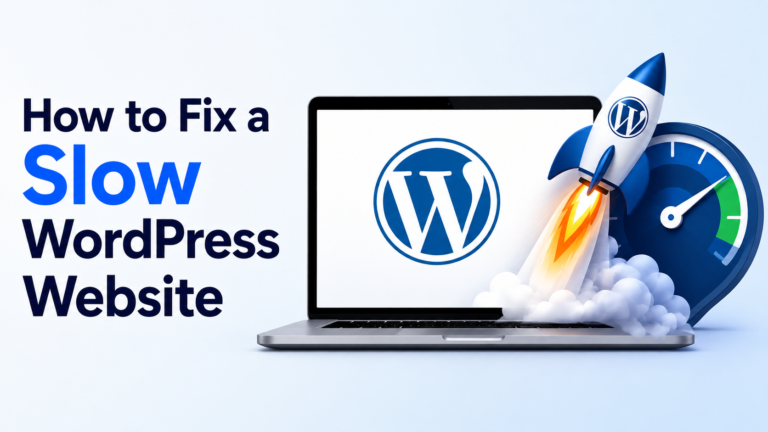 How to Fix a Slow WordPress Website