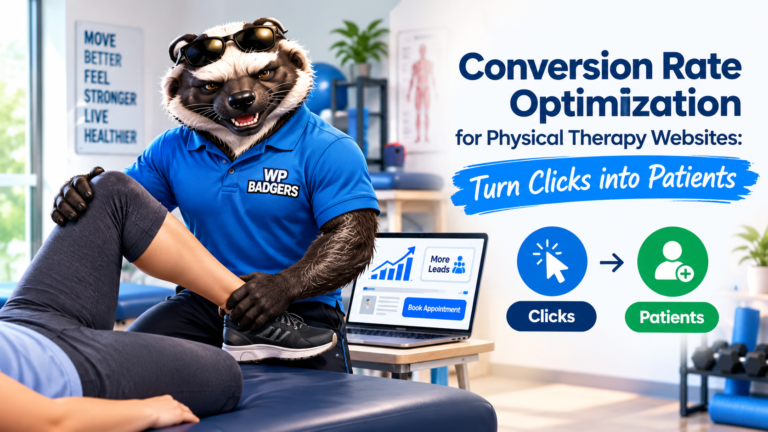 Badger Boosts Therapy Website Conversions