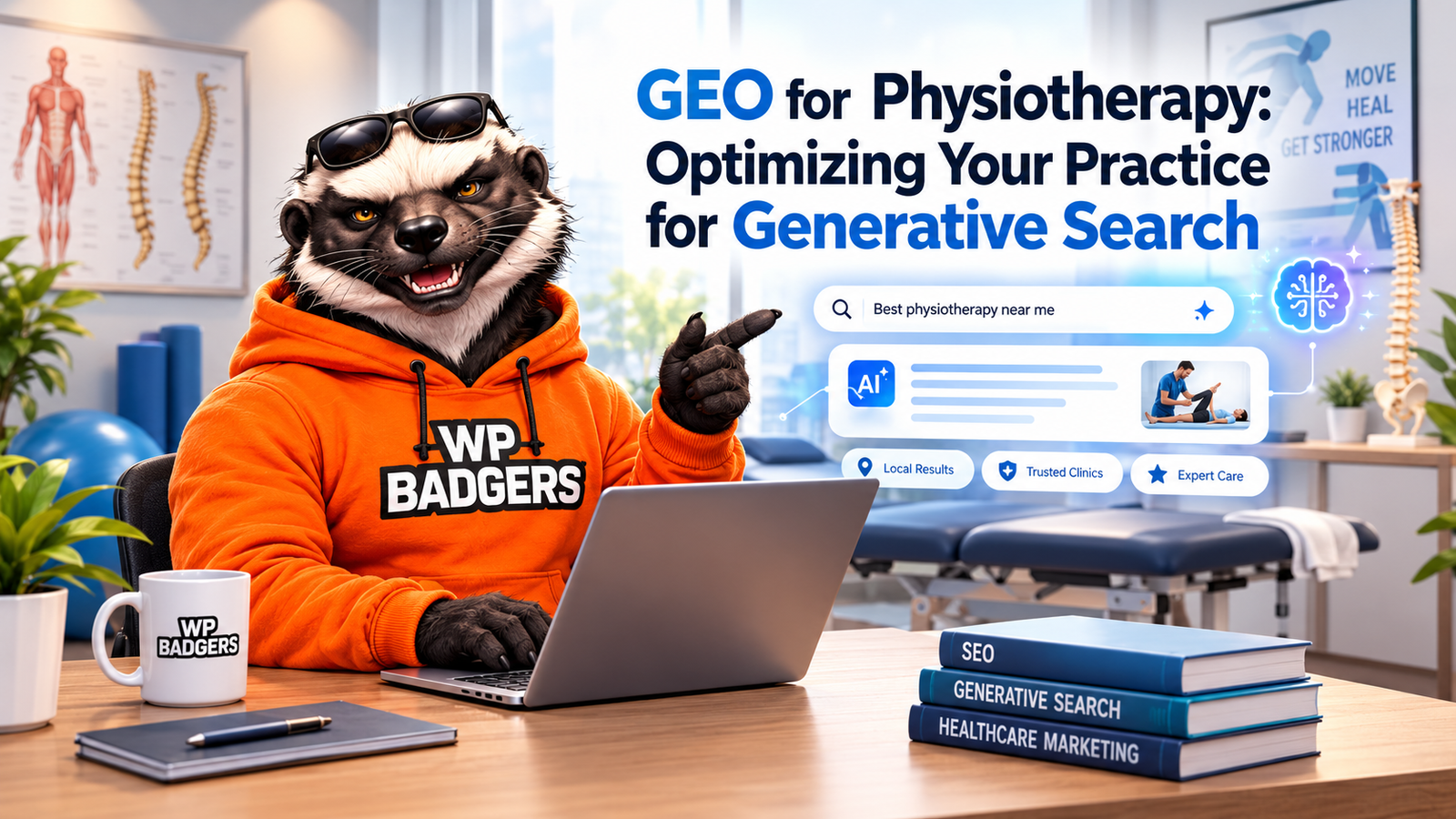 Badger Powers Generative Physiotherapy Search