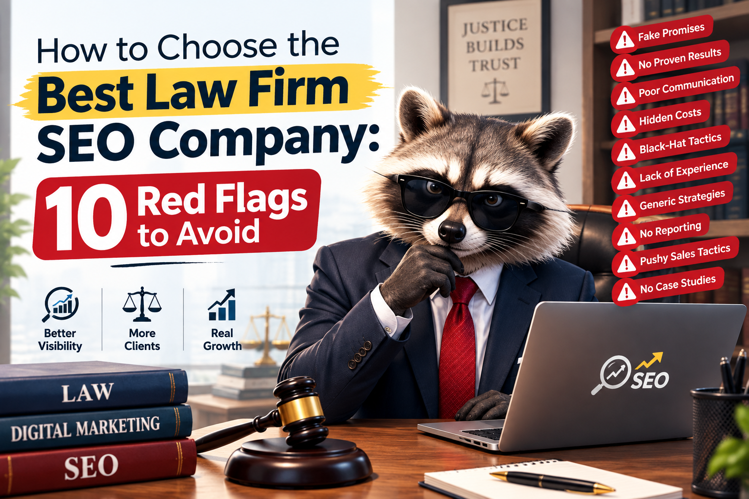 How to Choose the Best Law Firm SEO Company: 10 Red Flags to Avoid