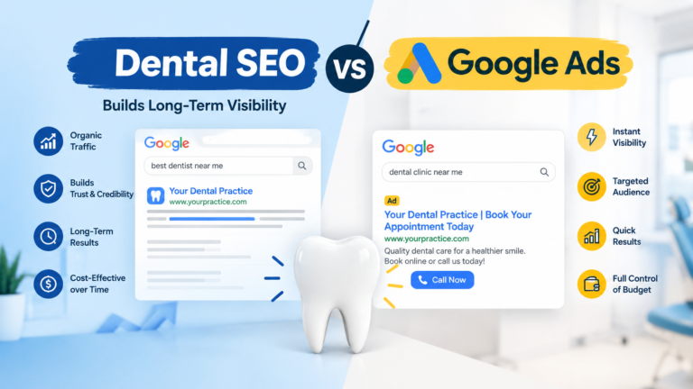 Dental SEO vs Google Ads