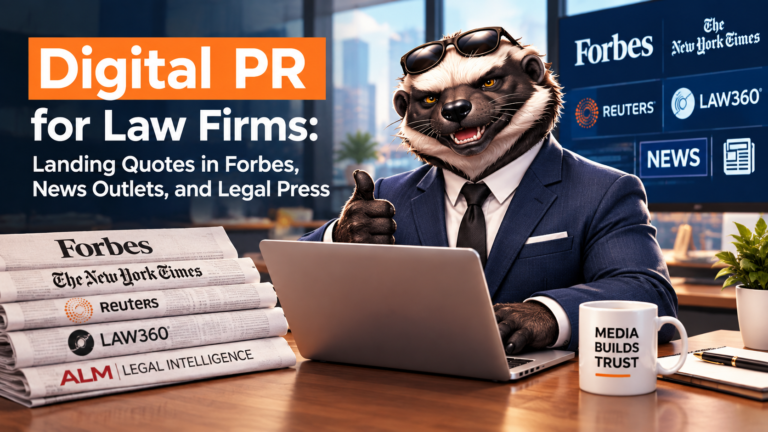 Digital PR for Law Firms Landing Quotes in Forbes, News Outlets, and Legal Press