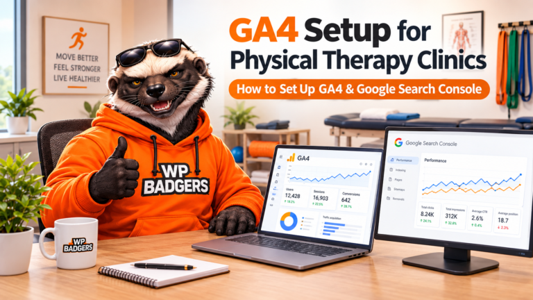 GA4 Setup Physical Therapy Clinic How to Set Up GA4 and Google Search Console