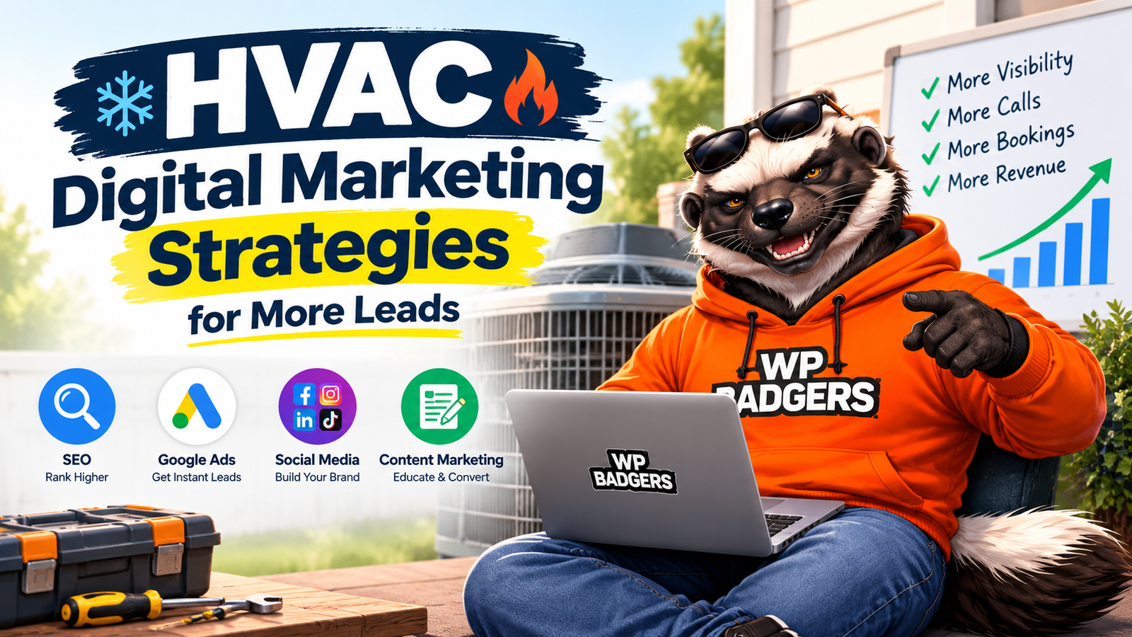 HVAC Digital Marketing Strategies for More Leads