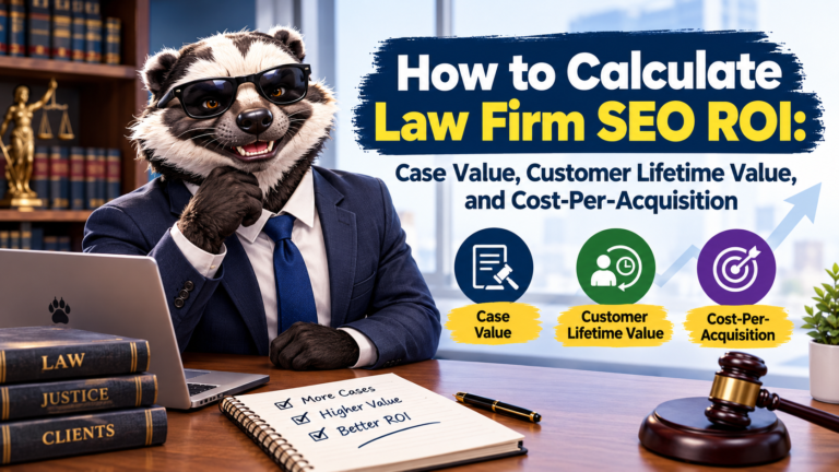 How to Calculate Law Firm SEO ROI Case Value, Customer Lifetime Value, and Cost-Per-Acquisition