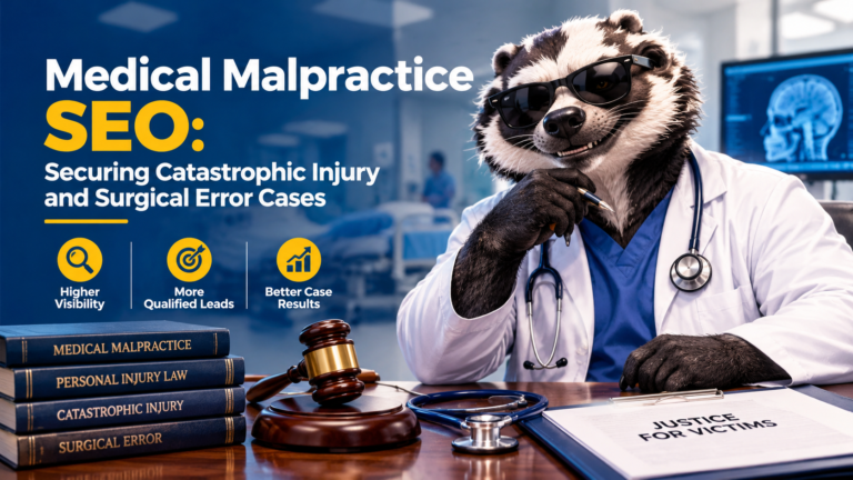 Medical Malpractice SEO Securing Catastrophic Injury and Surgical Error Cases