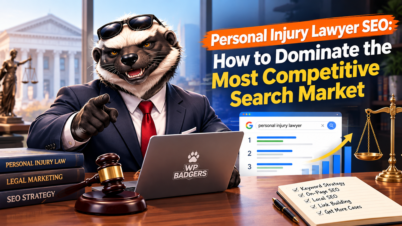 Personal Injury Lawyer SEO How to Dominate the Most Competitive Search Market