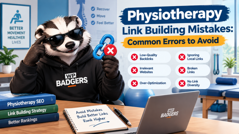 Physiotherapy Link Building Mistakes