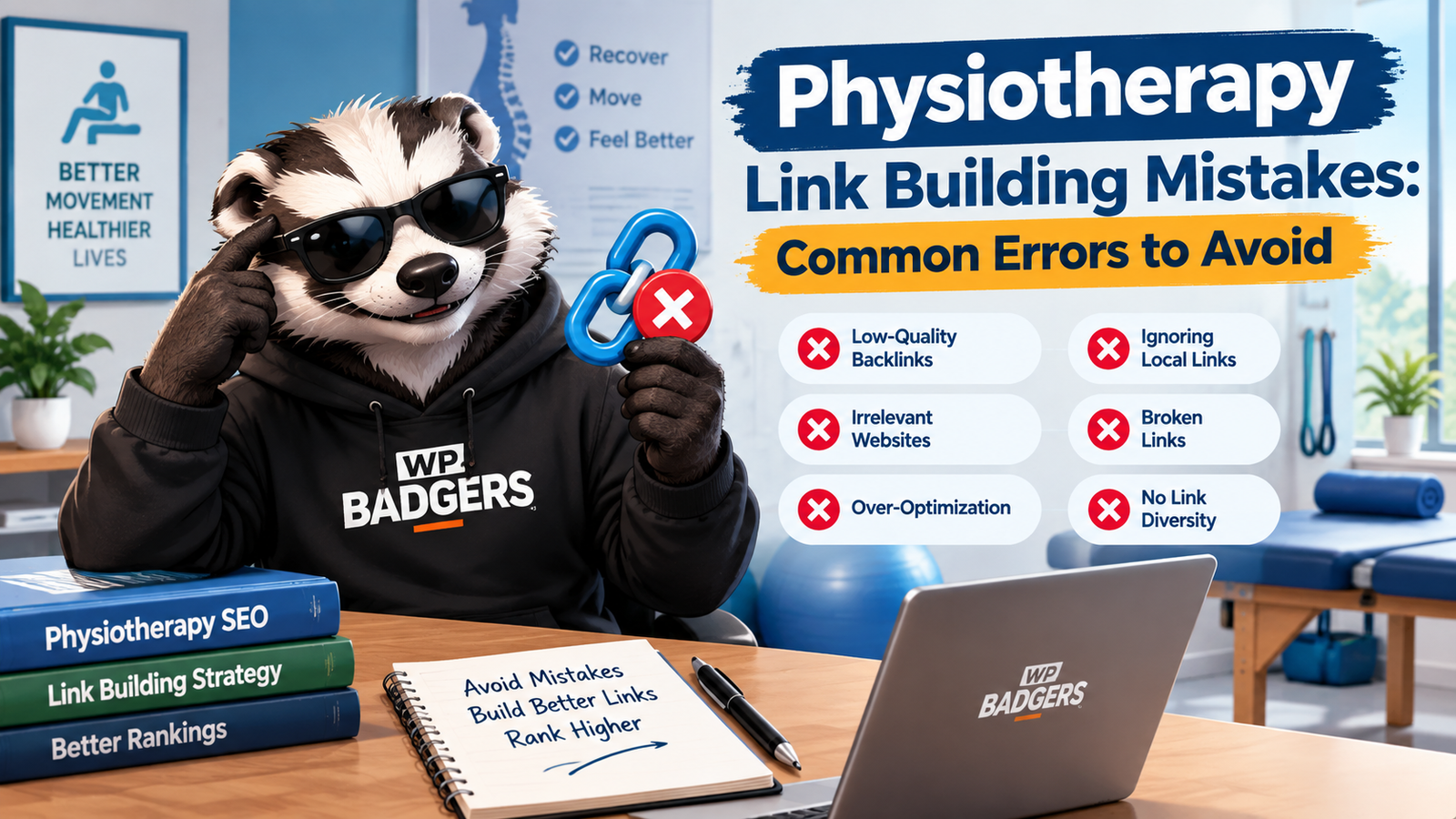 Physiotherapy Link Building Mistakes