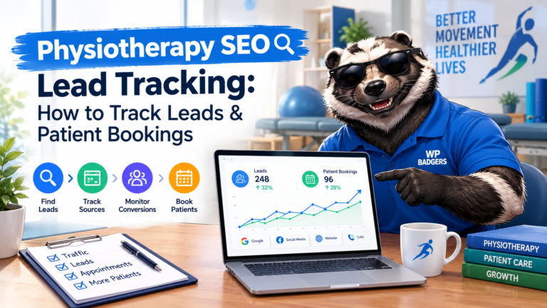 Physiotherapy SEO Lead Tracking Guide