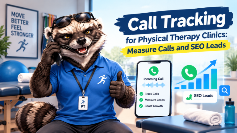 Call Tracking for Physical Therapy Clinics