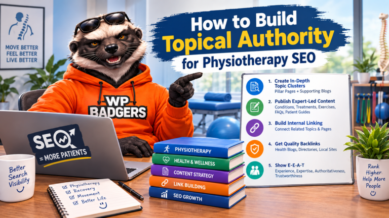 Topical Authority for Physiotherapy SEO